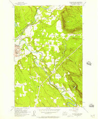 Arlington East Washington Historical topographic map, 1:24000 scale, 7.5 X 7.5 Minute, Year 1956
