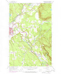 Arlington East Washington Historical topographic map, 1:24000 scale, 7.5 X 7.5 Minute, Year 1956
