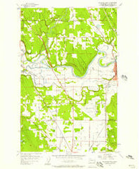 Arlington West Washington Historical topographic map, 1:24000 scale, 7.5 X 7.5 Minute, Year 1956