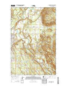 Arlington East Washington Current topographic map, 1:24000 scale, 7.5 X 7.5 Minute, Year 2014