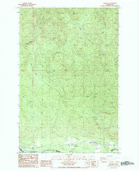 Ashford Washington Historical topographic map, 1:24000 scale, 7.5 X 7.5 Minute, Year 1987