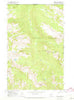 Ashnola Pass Washington Historical topographic map, 1:24000 scale, 7.5 X 7.5 Minute, Year 1969