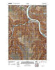 Asotin Washington Historical topographic map, 1:24000 scale, 7.5 X 7.5 Minute, Year 2011