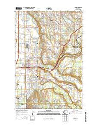 Auburn Washington Current topographic map, 1:24000 scale, 7.5 X 7.5 Minute, Year 2014