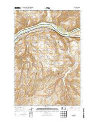 Ayer Washington Current topographic map, 1:24000 scale, 7.5 X 7.5 Minute, Year 2013