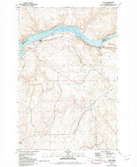 Ayer Washington Historical topographic map, 1:24000 scale, 7.5 X 7.5 Minute, Year 1981