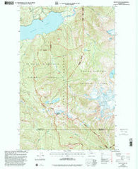 Bacon Peak Washington Historical topographic map, 1:24000 scale, 7.5 X 7.5 Minute, Year 1999