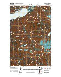 Bacon Peak Washington Historical topographic map, 1:24000 scale, 7.5 X 7.5 Minute, Year 2011