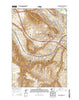 Badger Mountain Washington Current topographic map, 1:24000 scale, 7.5 X 7.5 Minute, Year 2013