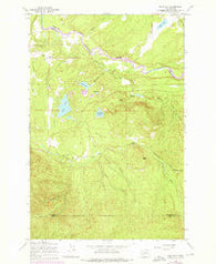 Bald Hill Washington Historical topographic map, 1:24000 scale, 7.5 X 7.5 Minute, Year 1959