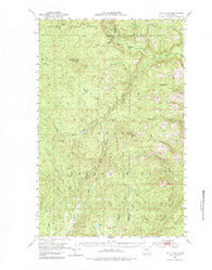 Bald Knob Washington Historical topographic map, 1:62500 scale, 15 X 15 Minute, Year 1953