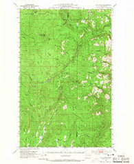 Bald Knob Washington Historical topographic map, 1:62500 scale, 15 X 15 Minute, Year 1953