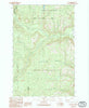 Bald Knob Washington Historical topographic map, 1:24000 scale, 7.5 X 7.5 Minute, Year 1989