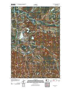 Bald Hill Washington Historical topographic map, 1:24000 scale, 7.5 X 7.5 Minute, Year 2011