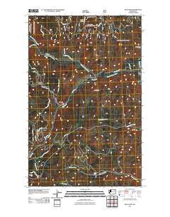 Bald Knob Washington Historical topographic map, 1:24000 scale, 7.5 X 7.5 Minute, Year 2011