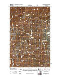 Baldy Mountain Washington Historical topographic map, 1:24000 scale, 7.5 X 7.5 Minute, Year 2011