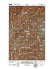 Baldy Mountain Washington Historical topographic map, 1:24000 scale, 7.5 X 7.5 Minute, Year 2011
