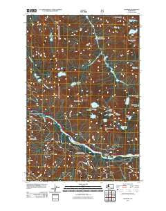 Bandera Washington Historical topographic map, 1:24000 scale, 7.5 X 7.5 Minute, Year 2011