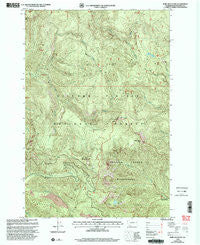 Bare Mountain Washington Historical topographic map, 1:24000 scale, 7.5 X 7.5 Minute, Year 1998