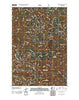 Bare Mountain Washington Historical topographic map, 1:24000 scale, 7.5 X 7.5 Minute, Year 2011