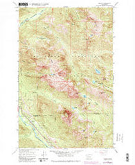 Baring Washington Historical topographic map, 1:24000 scale, 7.5 X 7.5 Minute, Year 1965