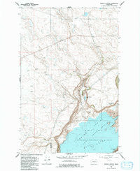 Barker Canyon Washington Historical topographic map, 1:24000 scale, 7.5 X 7.5 Minute, Year 1968