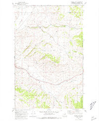 Barker Mtn Washington Historical topographic map, 1:24000 scale, 7.5 X 7.5 Minute, Year 1981