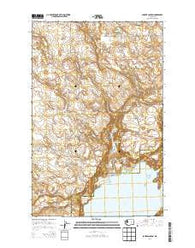 Barker Canyon Washington Current topographic map, 1:24000 scale, 7.5 X 7.5 Minute, Year 2014