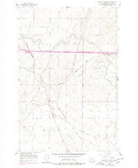 Bassett Junction Washington Historical topographic map, 1:24000 scale, 7.5 X 7.5 Minute, Year 1956