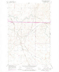Bassett Junction Washington Historical topographic map, 1:24000 scale, 7.5 X 7.5 Minute, Year 1956
