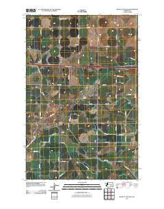 Bassett Junction Washington Historical topographic map, 1:24000 scale, 7.5 X 7.5 Minute, Year 2011