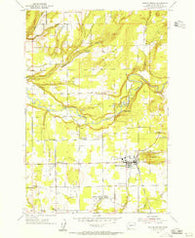Battle Ground Washington Historical topographic map, 1:24000 scale, 7.5 X 7.5 Minute, Year 1954