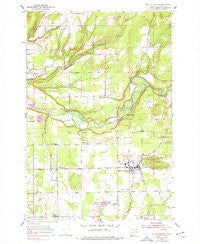 Battle Ground Washington Historical topographic map, 1:24000 scale, 7.5 X 7.5 Minute, Year 1954