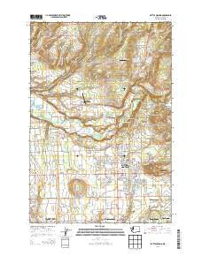 Battle Ground Washington Current topographic map, 1:24000 scale, 7.5 X 7.5 Minute, Year 2013
