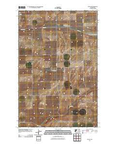 Batum Washington Historical topographic map, 1:24000 scale, 7.5 X 7.5 Minute, Year 2011