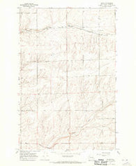 Batum Washington Historical topographic map, 1:24000 scale, 7.5 X 7.5 Minute, Year 1967