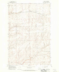 Batum Washington Historical topographic map, 1:24000 scale, 7.5 X 7.5 Minute, Year 1967