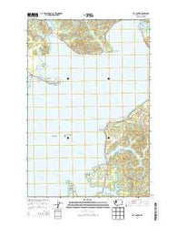 Bay Center Washington Current topographic map, 1:24000 scale, 7.5 X 7.5 Minute, Year 2014
