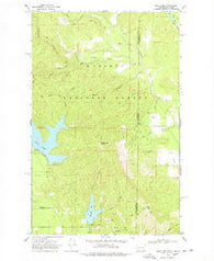 Bead Lake Washington Historical topographic map, 1:24000 scale, 7.5 X 7.5 Minute, Year 1968