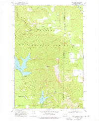 Bead Lake Washington Historical topographic map, 1:24000 scale, 7.5 X 7.5 Minute, Year 1968