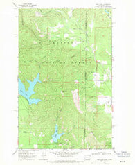 Bead Lake Washington Historical topographic map, 1:24000 scale, 7.5 X 7.5 Minute, Year 1968