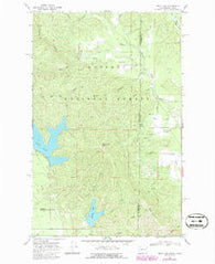 Bead Lake Washington Historical topographic map, 1:24000 scale, 7.5 X 7.5 Minute, Year 1968