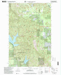 Bead Lake Washington Historical topographic map, 1:24000 scale, 7.5 X 7.5 Minute, Year 1996