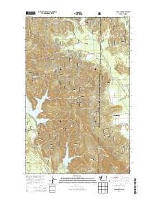 Bead Lake Washington Current topographic map, 1:24000 scale, 7.5 X 7.5 Minute, Year 2014