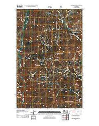 Bear Mountain Washington Historical topographic map, 1:24000 scale, 7.5 X 7.5 Minute, Year 2011