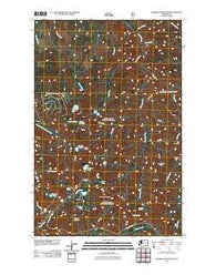 Bearhead Mountain Washington Historical topographic map, 1:24000 scale, 7.5 X 7.5 Minute, Year 2011