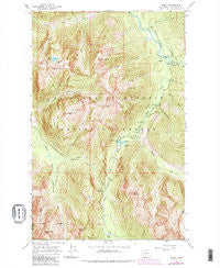 Bedal Washington Historical topographic map, 1:24000 scale, 7.5 X 7.5 Minute, Year 1966