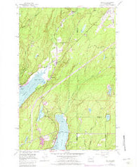 Belfair Washington Historical topographic map, 1:24000 scale, 7.5 X 7.5 Minute, Year 1953