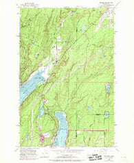 Belfair Washington Historical topographic map, 1:24000 scale, 7.5 X 7.5 Minute, Year 1953