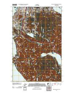 Bellingham South Washington Historical topographic map, 1:24000 scale, 7.5 X 7.5 Minute, Year 2011